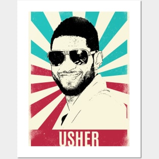 Vintage Retro Usher Posters and Art